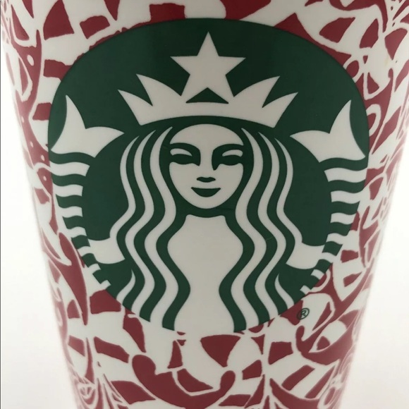 Starbucks 2016 Holiday Ceramic Travel Coffee Cup - Picture 4 of 4